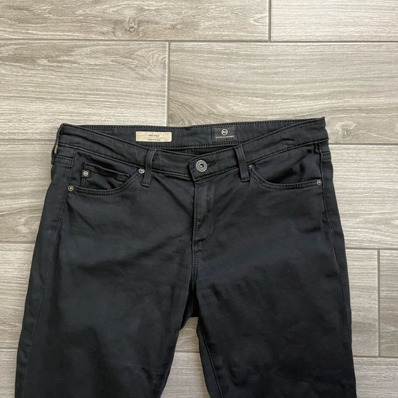 AG Adriano Goldschmed black skinny jeans- cigarette leg ‘the stilt’, size 27••• - Picture 4 of 15